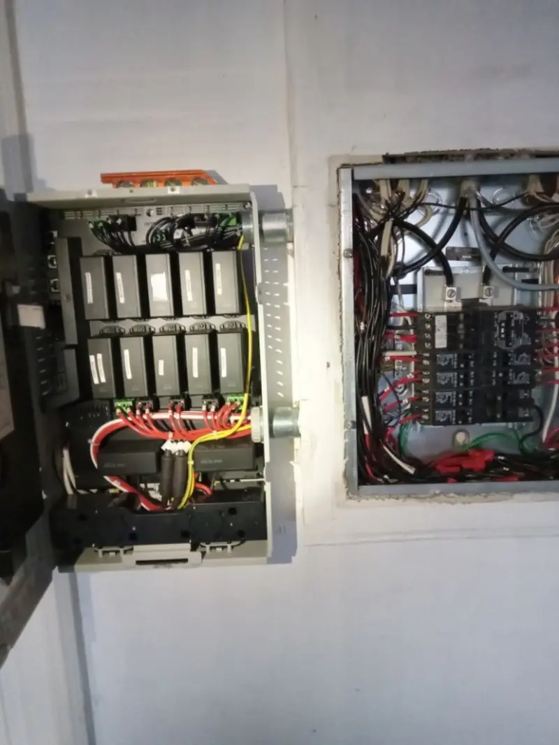 Electrical panel upgrade completed for Commercial Electrician Services in Wintersville